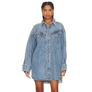 Kimora oversized shirt dress- brand new with tags